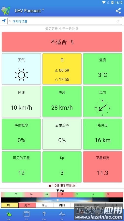 uav forecast无人机天气预报软件截图1