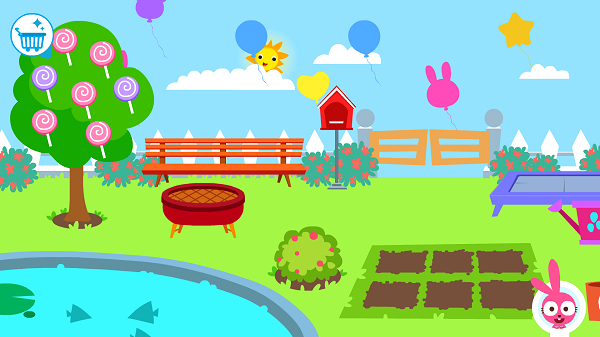 泡泡兔过家家完整版(Purple Pink Play House)