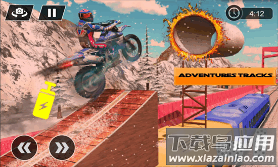 摩托特技赛手机版(Crazy Tricky Bike Rider)截图2