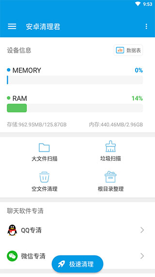 安卓清理君不升级破解版截图1