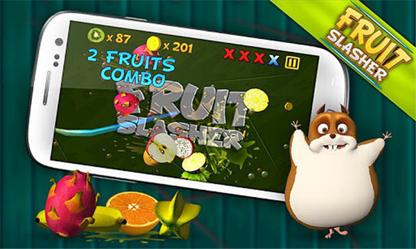 快刀切水果单机版(Fruit Slasher 3D)截图2