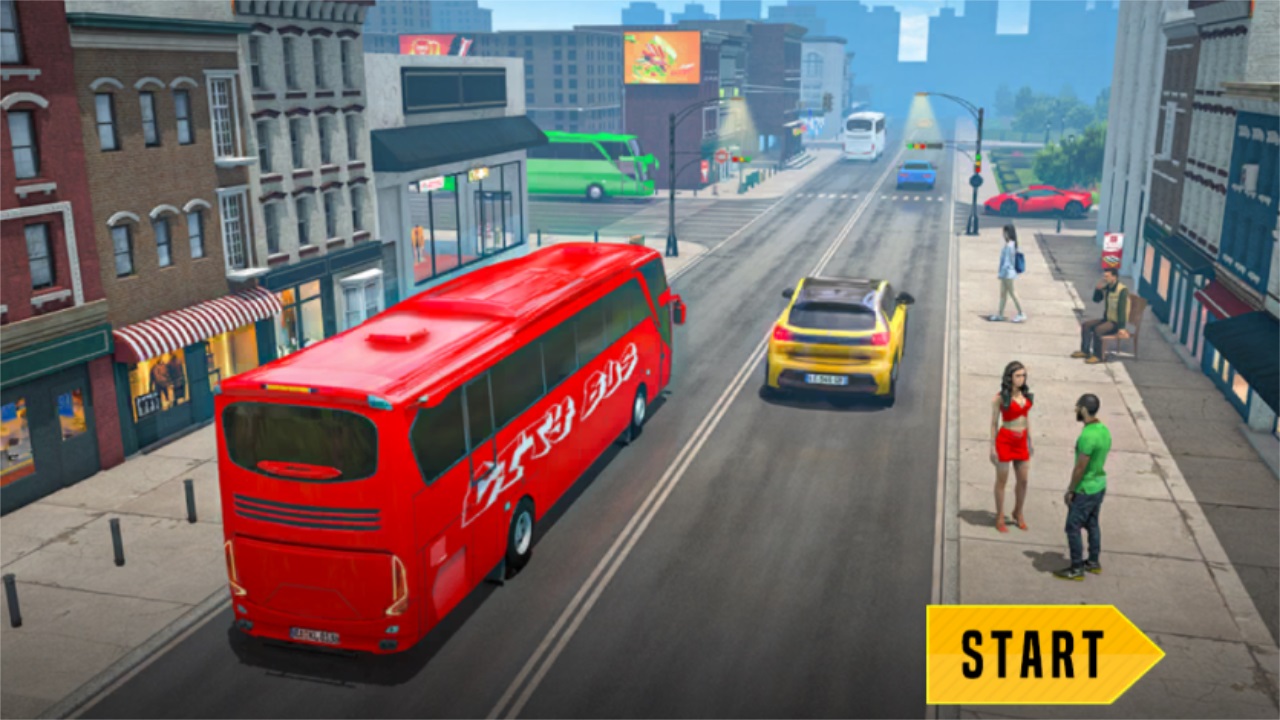 巴士模拟器巴士游戏3d(Bus Simulation)截图1