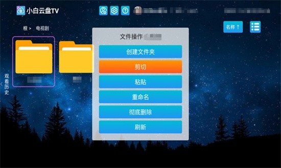 小白云盘tv版手机版截图1