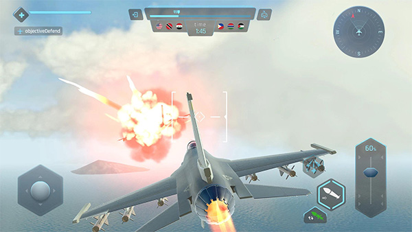 天空战士空战游戏(Sky Warriors)截图1