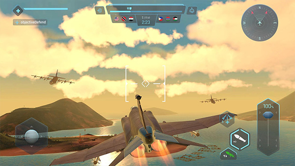 天空战士空战游戏(Sky Warriors)截图2
