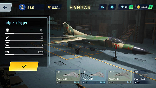天空战士空战游戏(Sky Warriors)截图5
