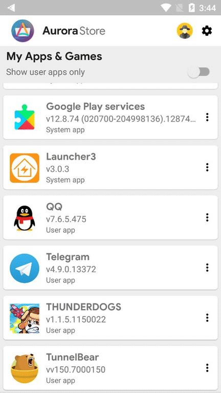Aurora Store官方版截图4