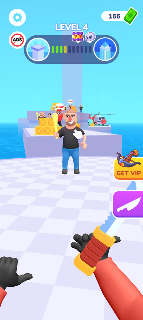命中大师3D飞刀刺客(Hit Master 3D)截图2