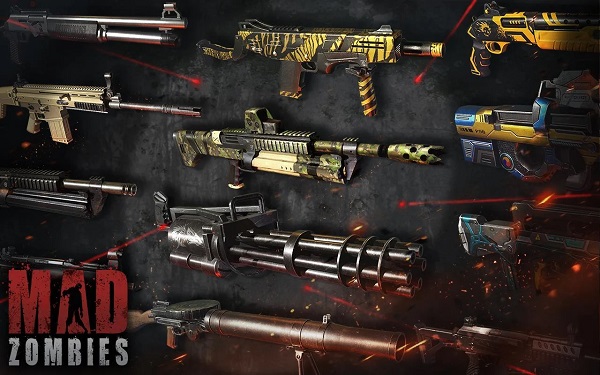 疯狂僵尸射击最新版(Mad Zombies)截图5