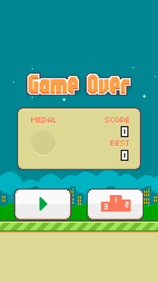 flappy bird安卓最新版截图3