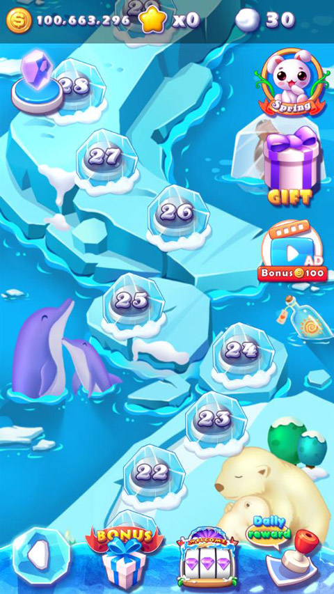冰雪消消乐最新版(ice crush)截图2