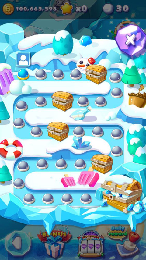 冰雪消消乐最新版(ice crush)截图3