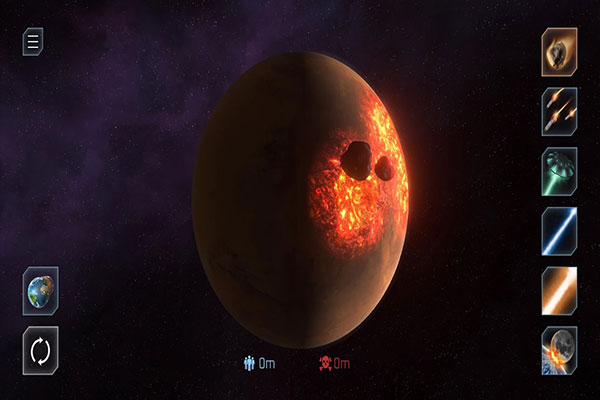 星球爆炸模拟器中文版截图1