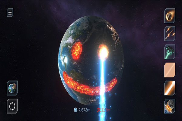星球爆炸模拟器中文版截图2