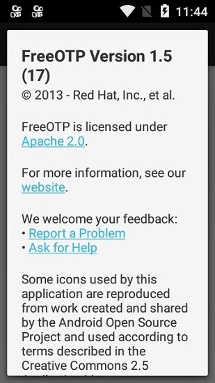 Freeotp手机app截图2
