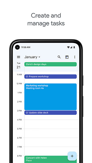 Google日历截图4