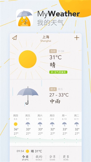 我的天气app(MyWeather)最新版截图4