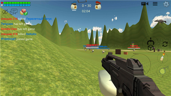 小鸡大乱斗最新版本(Chicken Gun)截图1