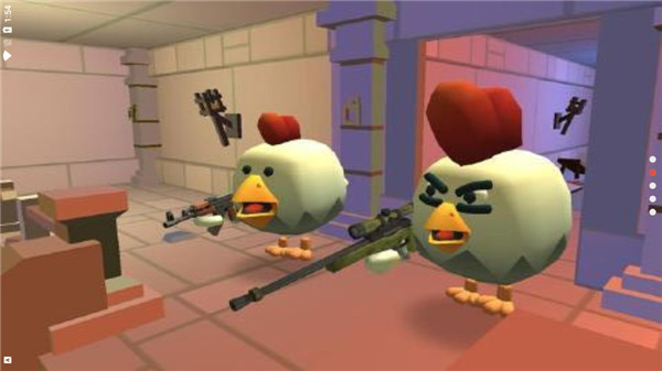 小鸡大乱斗最新版本(Chicken Gun)截图2