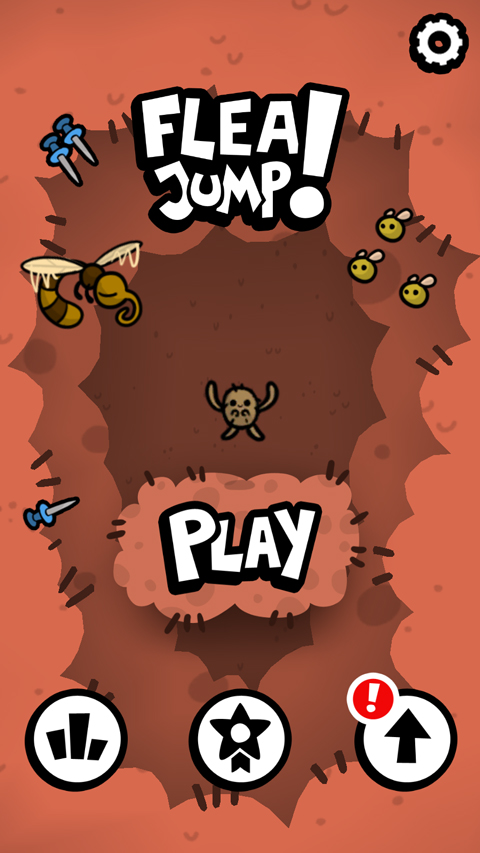 跳蚤跳跃最新版(Flea Jump)截图1