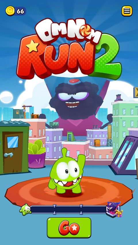 奥姆跑酷2游戏(Om Nom: Run 2)截图2