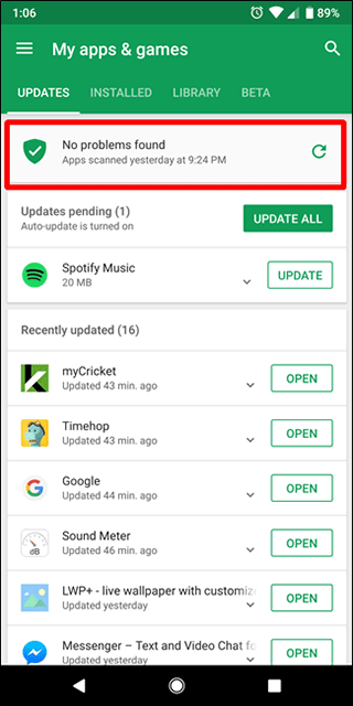 google play protect app截图2
