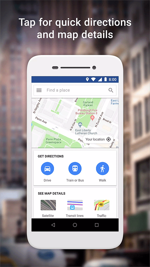谷歌地图精简版app(Google Maps Go)截图1