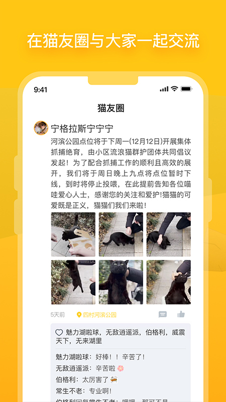 哈啰街猫app截图2