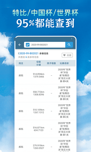 信鸽足环号网查询app(信鸽足环号网)截图4