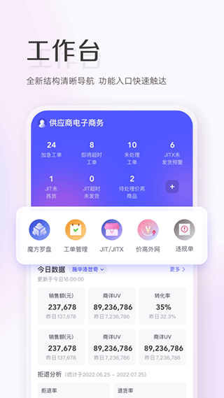 唯品会商家版app(唯商通)截图2