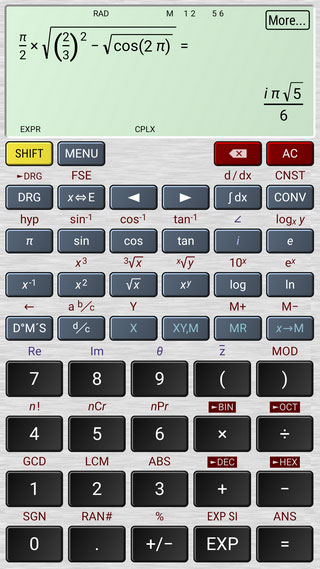 HiPER Calc PRO计算器截图1