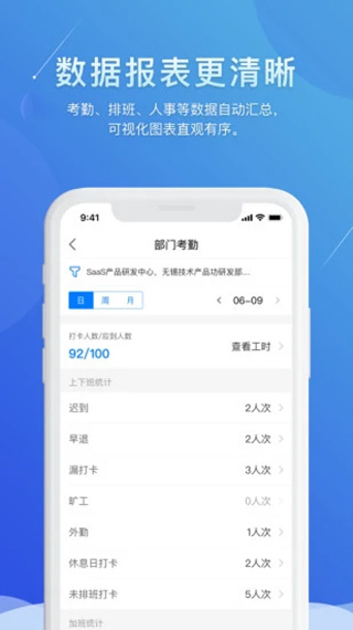 喔趣考勤app截图5