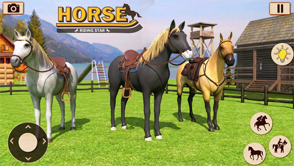 骑马赛马手游(Horse Riding)截图1