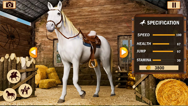 骑马赛马手游(Horse Riding)截图4
