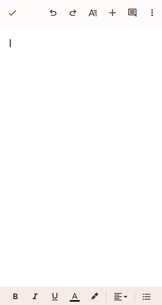 Google文档app截图1