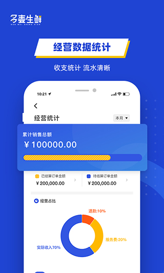 多麦生鲜商家端app截图4