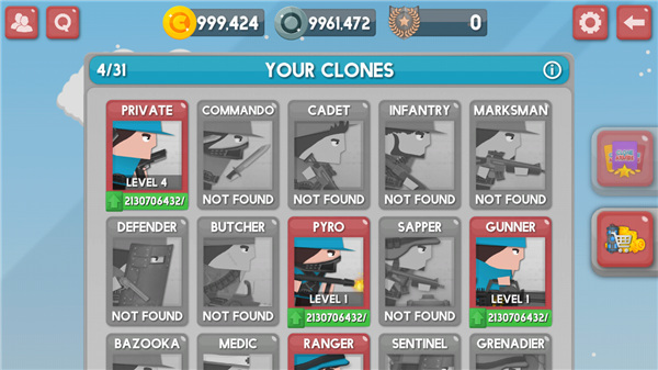 克隆军团游戏(Clone Armies)截图4