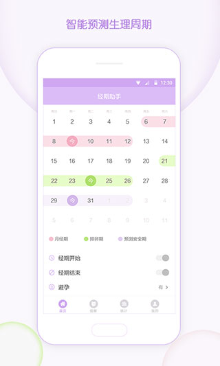 大姨妈记录app(改名为有记大姨妈)截图2