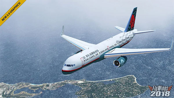 飞翼2018飞行模拟器(FlyWings 2018 Flight Simulator)截图1