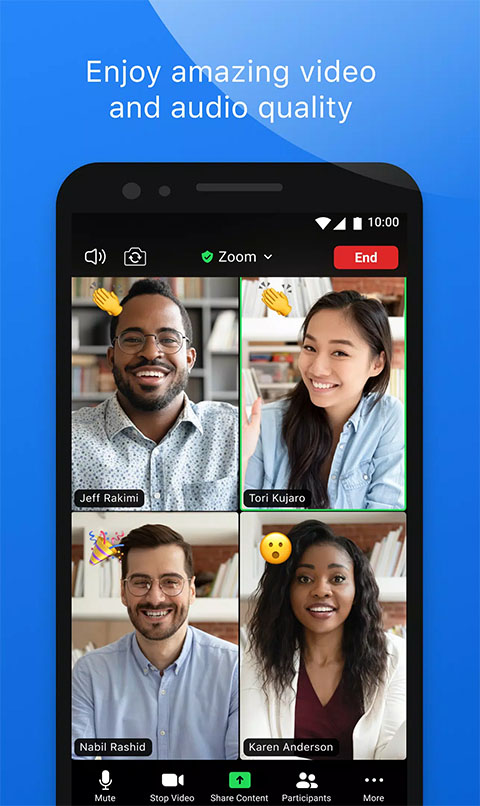 zoom视频会议软件手机版截图2