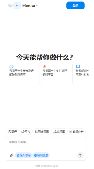 提问界面