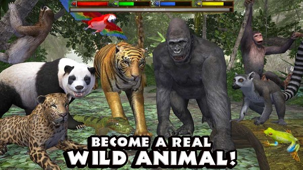 丛林动物模拟器游戏(JungleSim)截图2