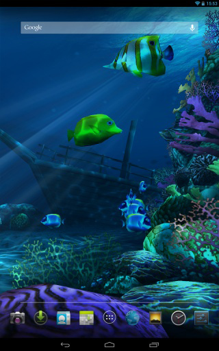 海底动态壁纸手机壁纸(Ocean HD)截图1