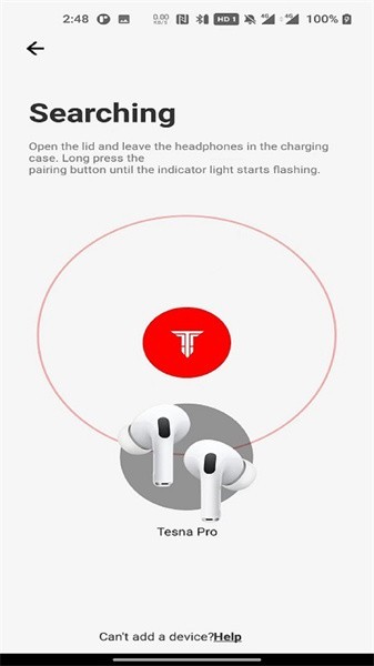 tesna蓝牙耳机app截图3