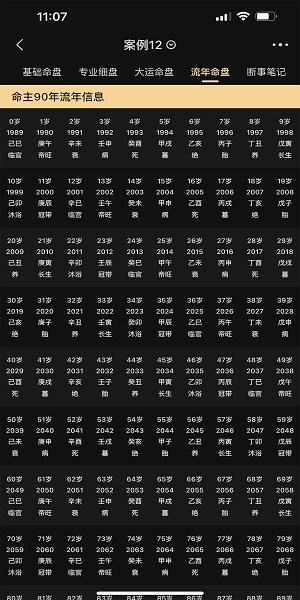 陈抟八字排盘免费版截图4