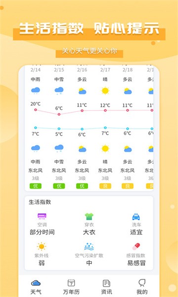 爱天气软件截图4