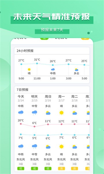 爱天气软件截图5