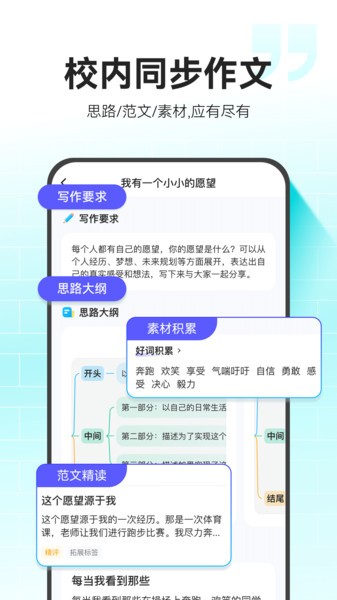小猿作文辅导截图3
