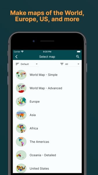 mapchart app截图1