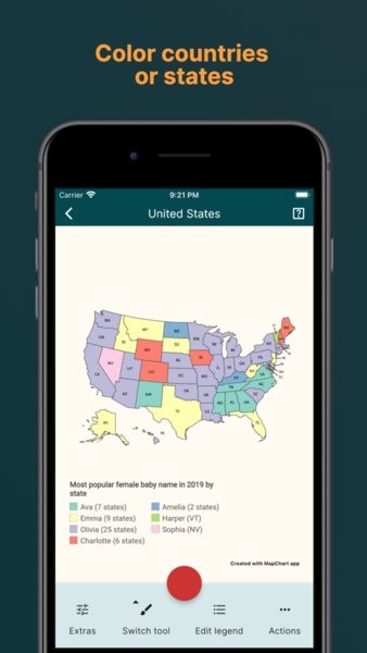 mapchart app截图2
